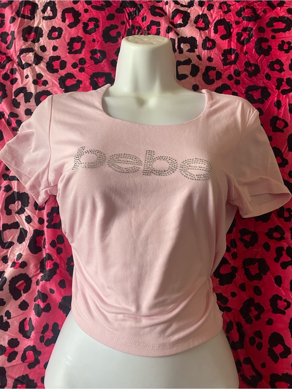 Bebe Mcbling Woman’s Crop Top Size Large